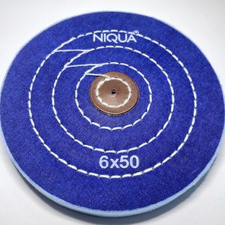 Poliravimo diskas  NIQUA  kietas mėlynas 6x50