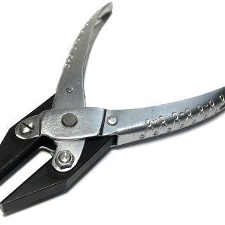 Paralelinės replės  140 mm pusapvalės / įgaubtos