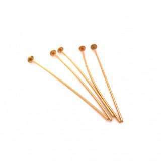 Vinutė 40/0.6 mm sidabrinė paauksuota