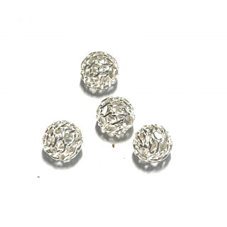 Burbuliukas sidabrinis dekoratyvinis 6 mm