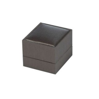 Dėžutė žiedui ruda 47 x 52 x 40 mm