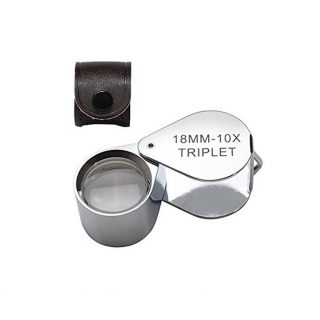 Lupa tripletas 18 mm 10 x