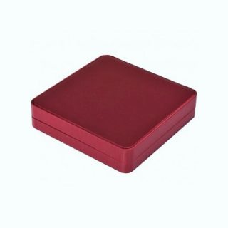 Dėžutė SATIN vėriniui bordo  190x190x45 mm